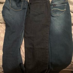Three pair of size 14 jeans